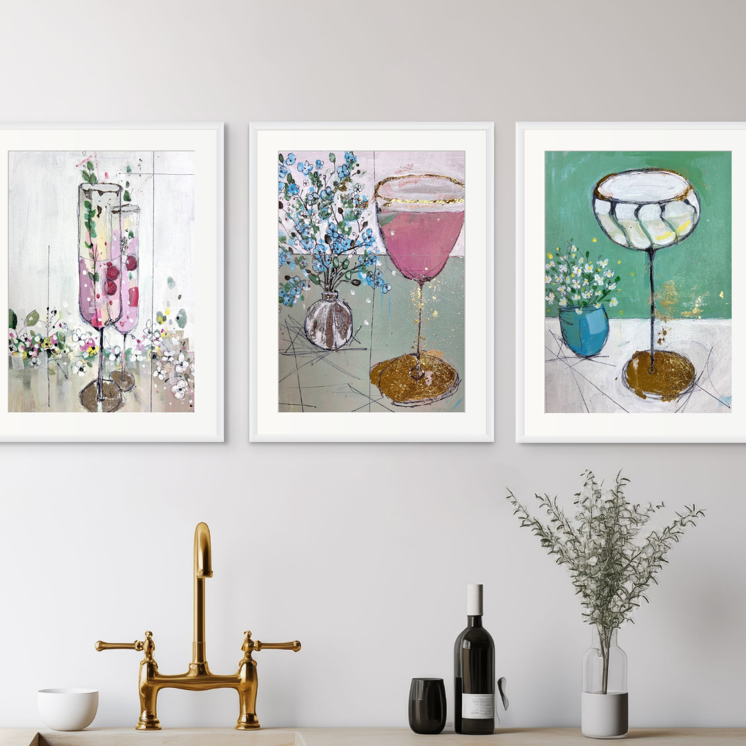 Forget-me-nots and Rose