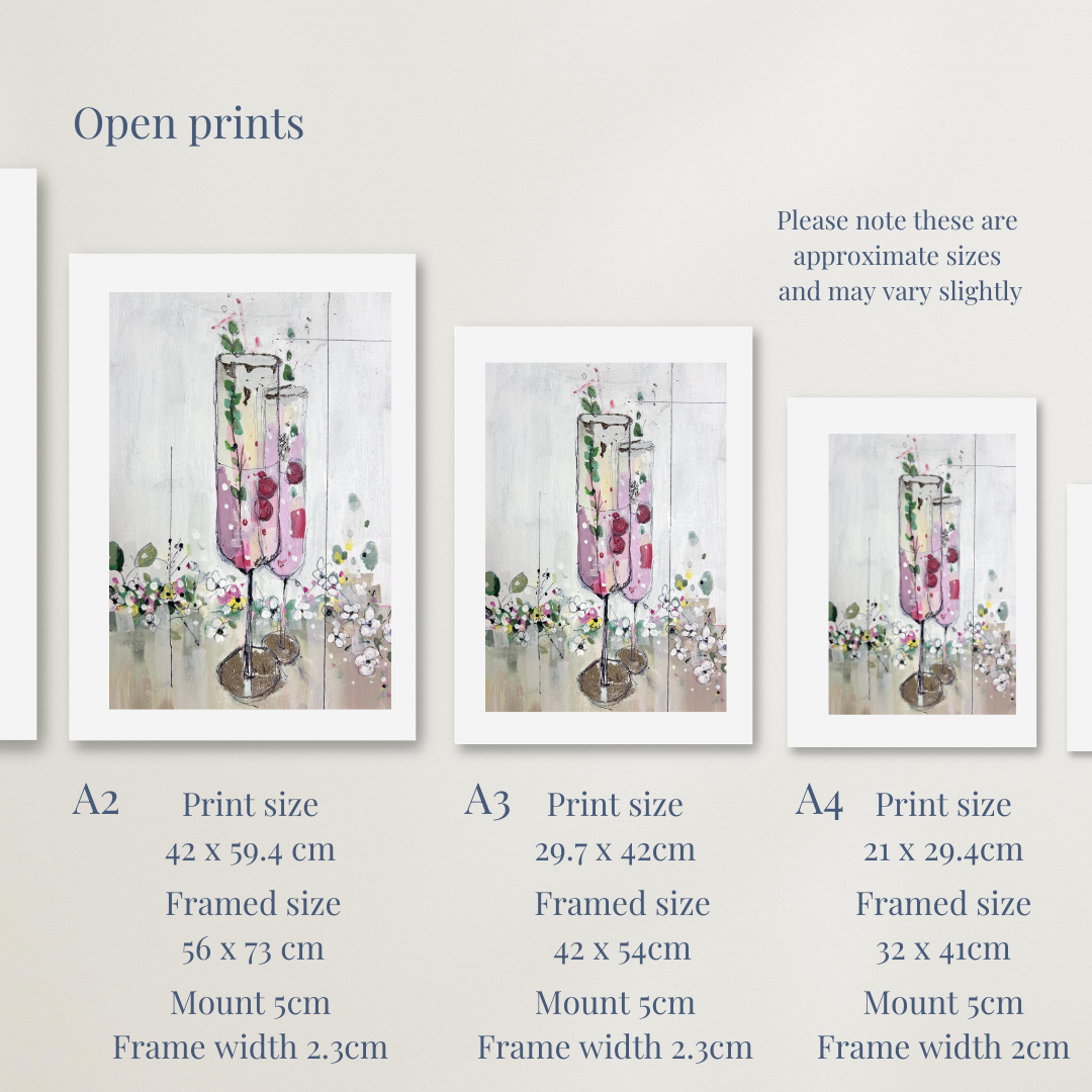 Champagne Cocktails and Spring garlands