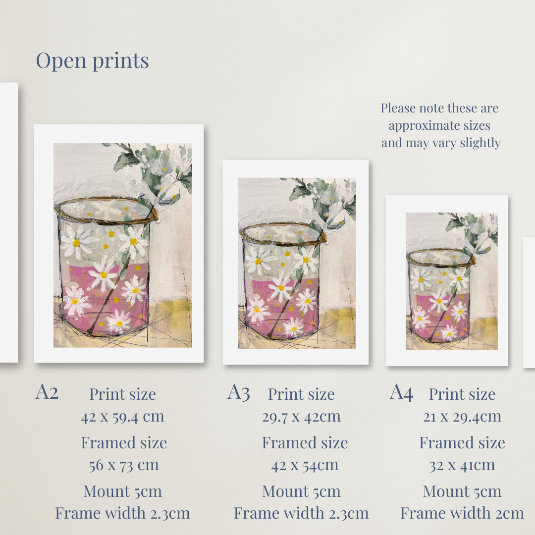 Pink Lemonade, Daisies and Mint