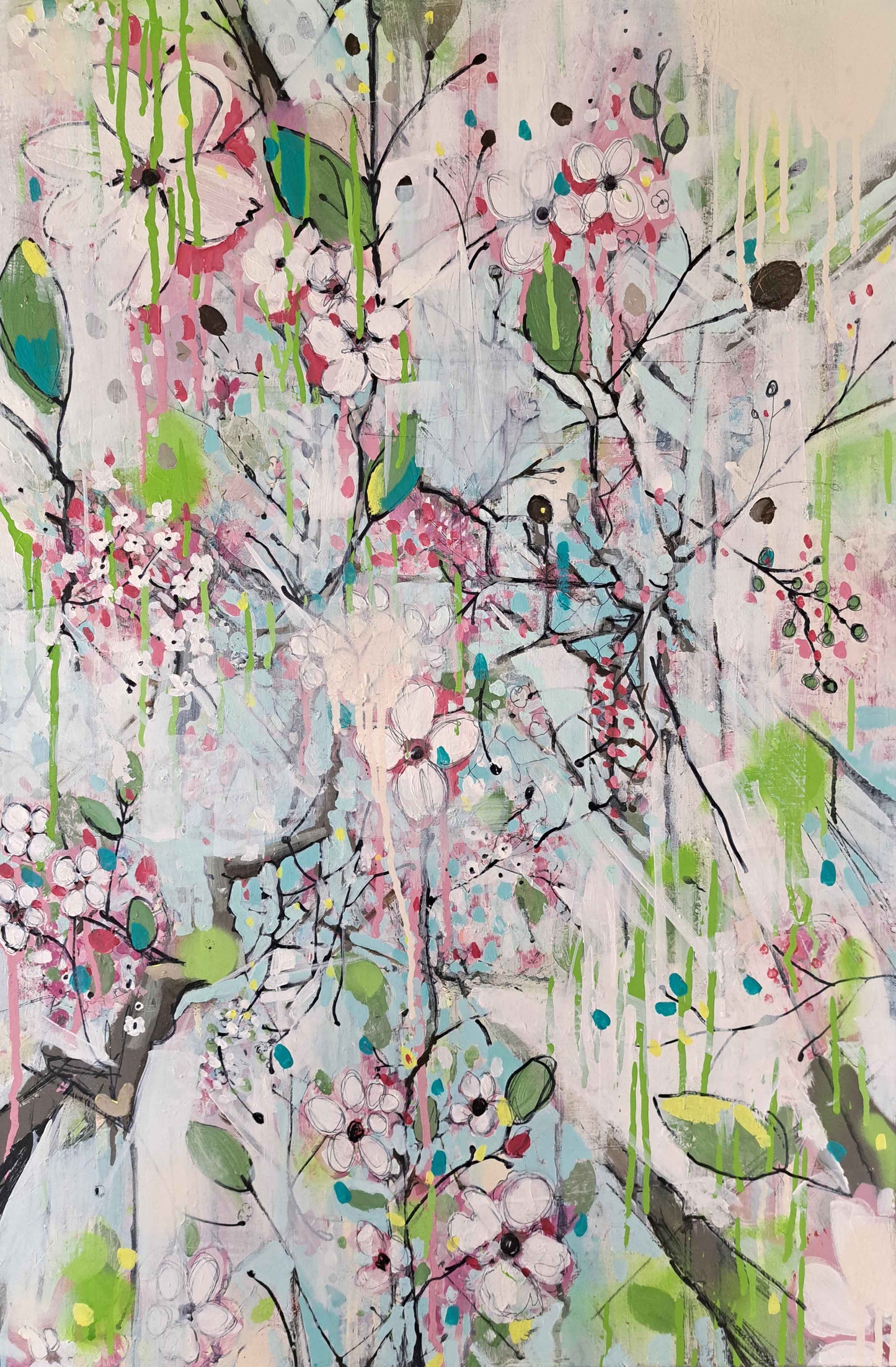 Dancing cherry blossom