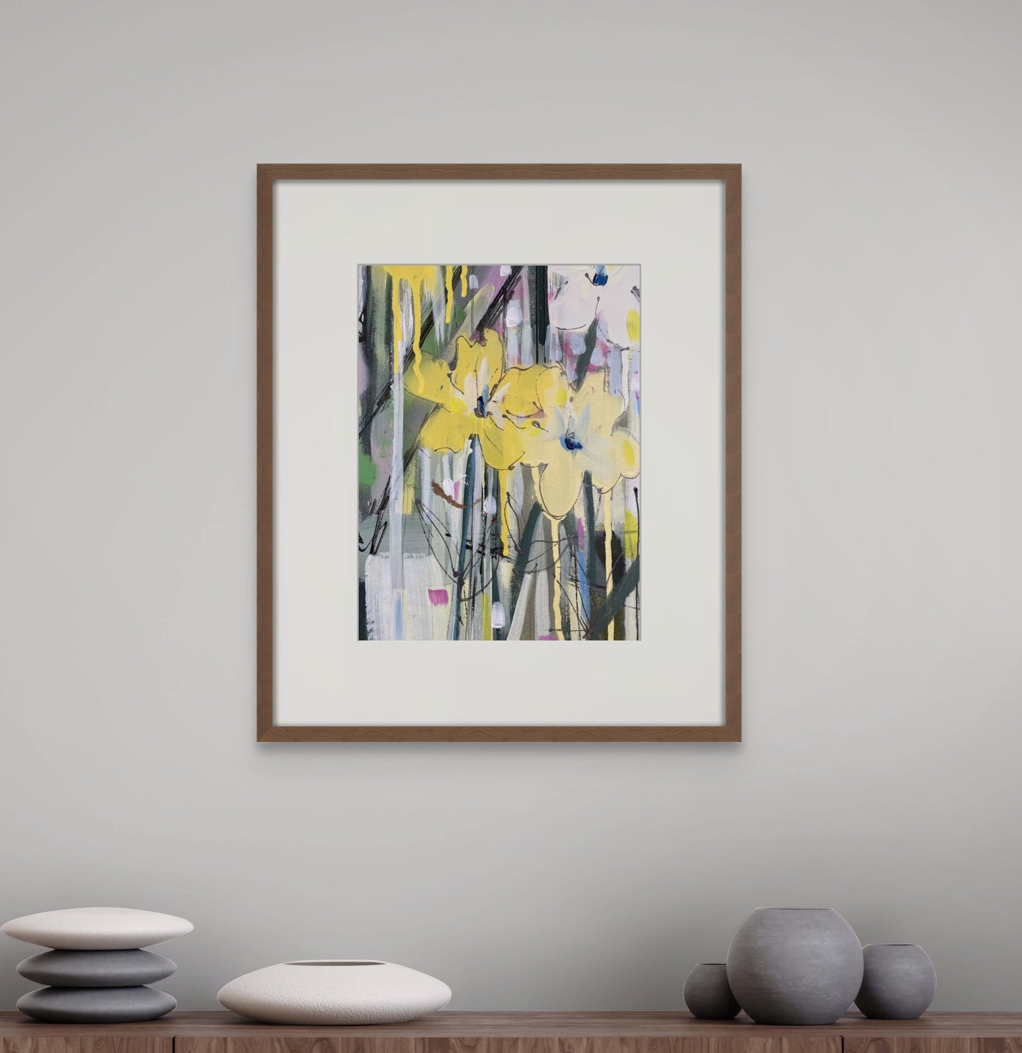 Buttercups with pink flowers 3