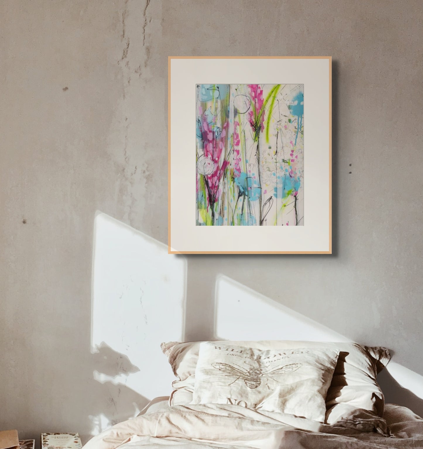 Cornflowers and foxgloves 2