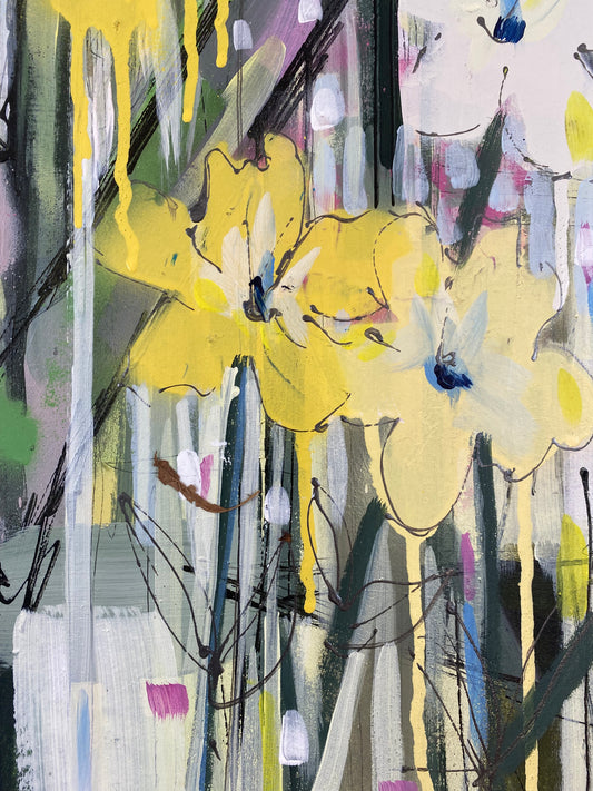 Buttercups with pink flowers 3