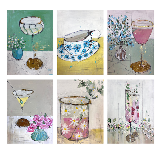 Blank greetings cards