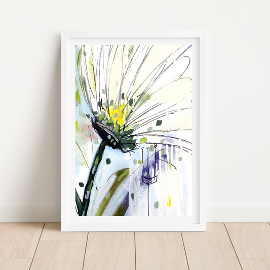 Purple Daisy limited edition print