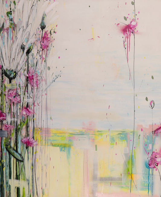 DAISIES AND PINK ANEMONES 3