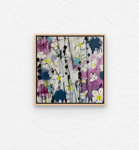 Meadows 14 - Framed Canvas Print