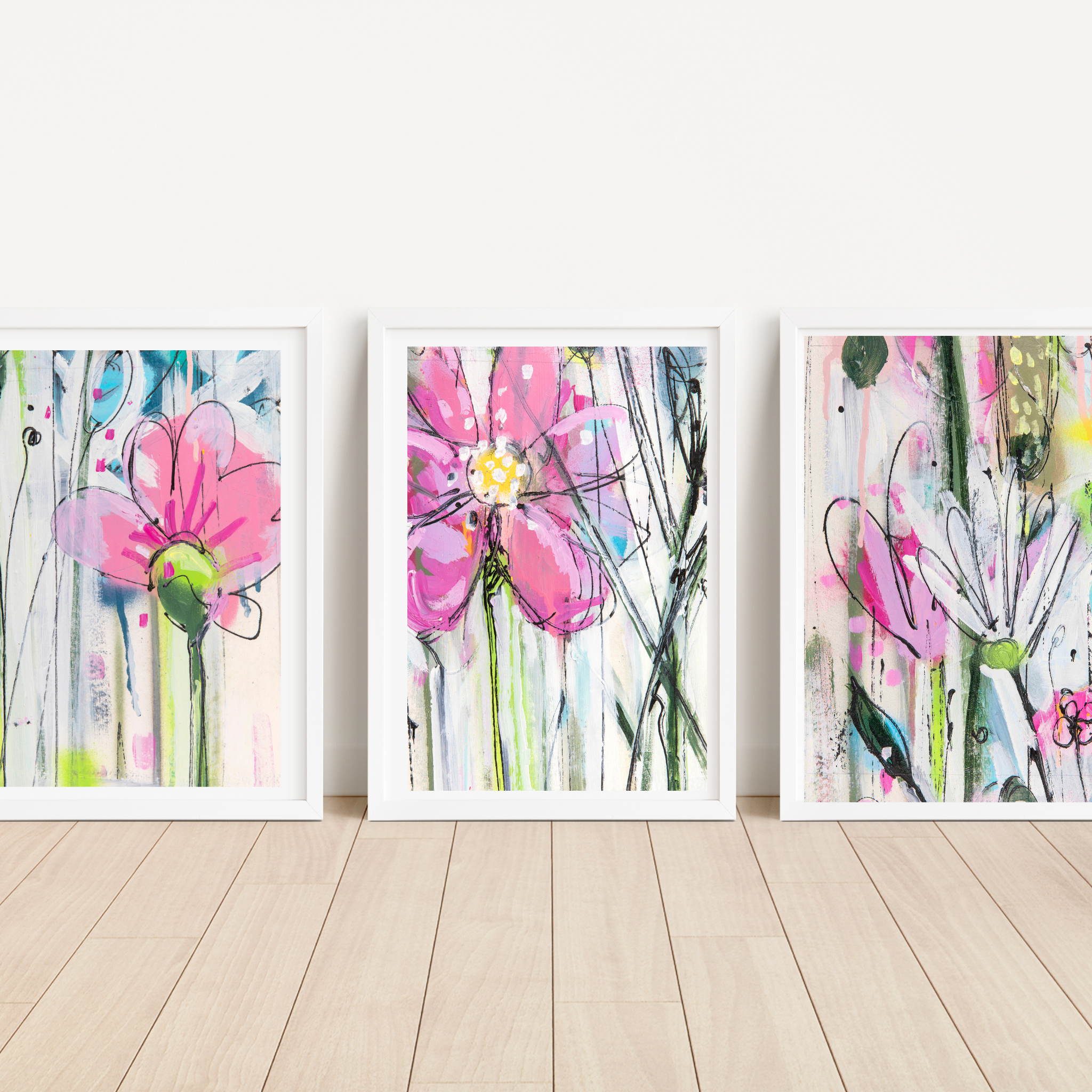Pink Anemone 1 limited edition print