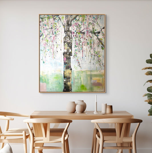 Lone cherry tree